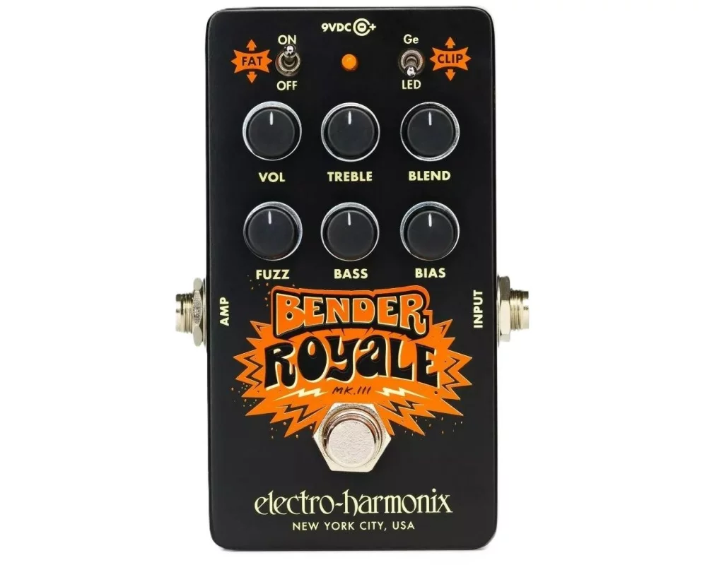 Electro-Harmonix Bender Royale MKIII Schwarz