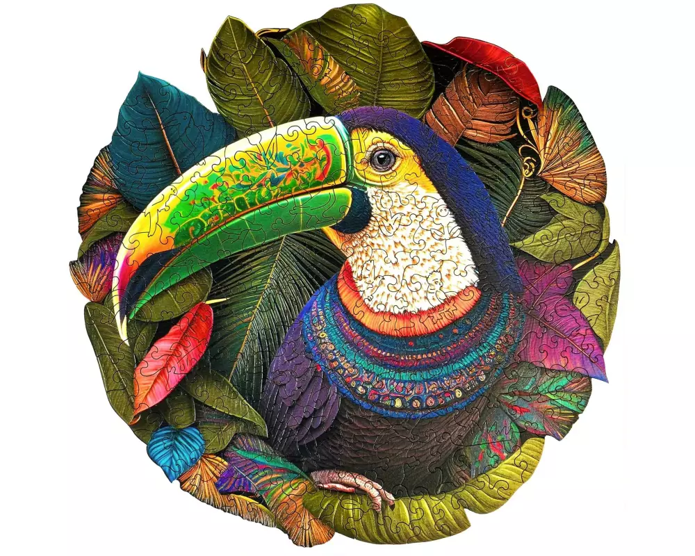 Escape Welt Holz-Puzzle Toucan