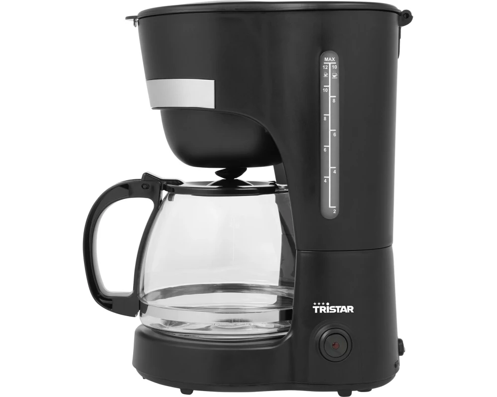 Tristar Filterkaffeemaschine CM-1282 Schwarz/Silber