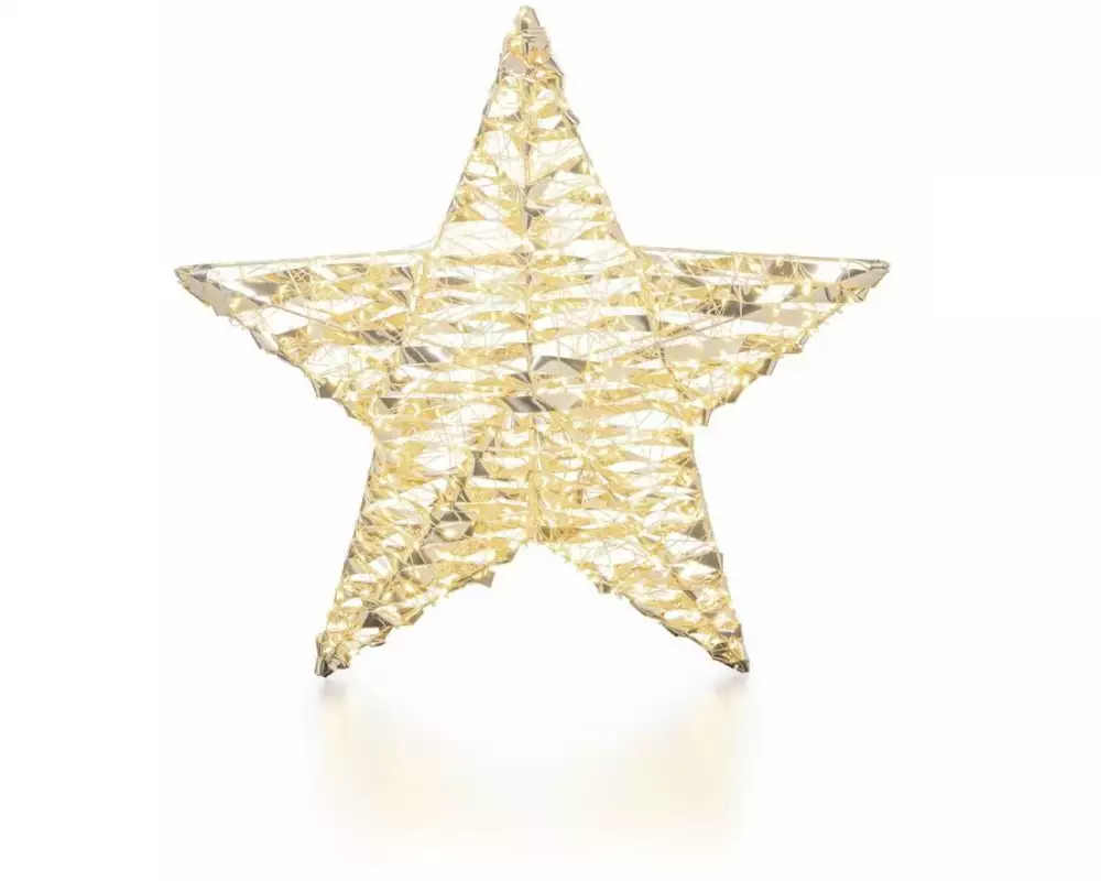 STT Glamour hanging star, 50 Warmweiss