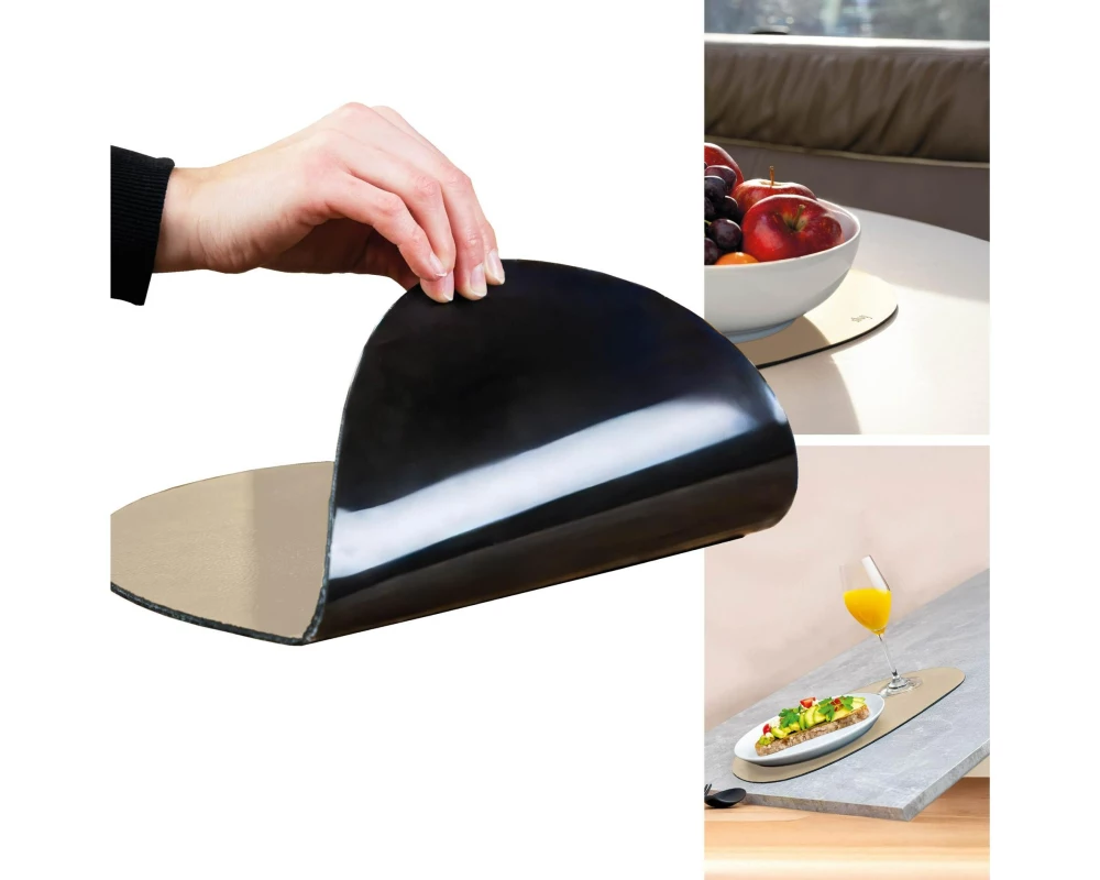 Silwy Metall-Nano-Gel-Platzset L, Beige