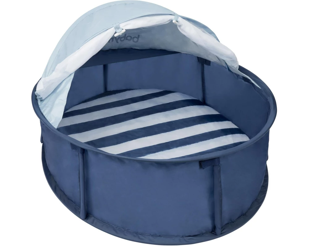 Babymoov Reisezelt Babyni 2-in-1 Blau/Weiss