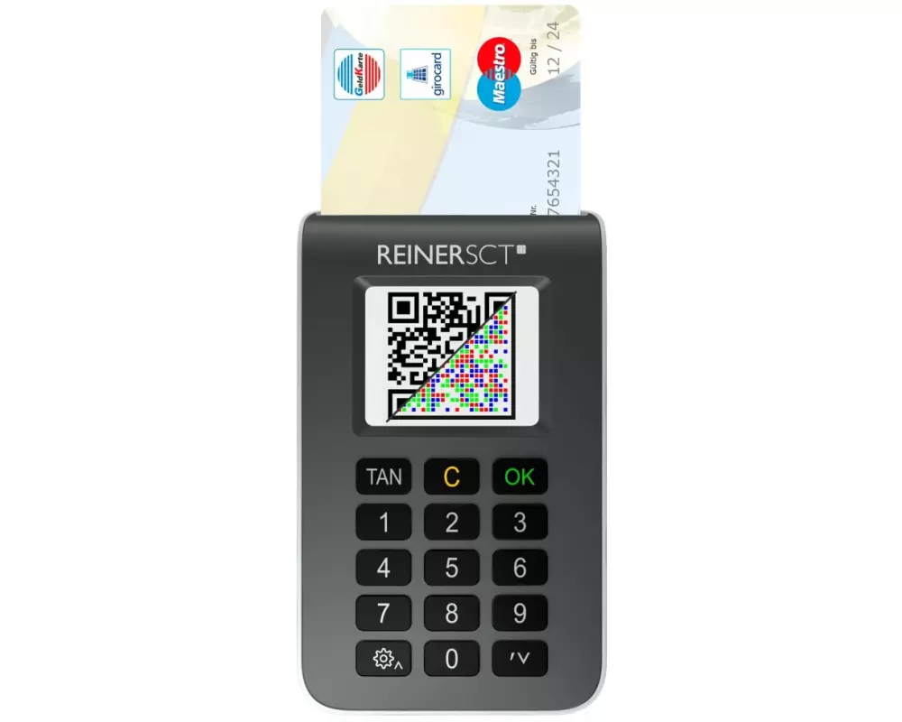 Reiner SCT Chipkartenleser tanJack photo QR