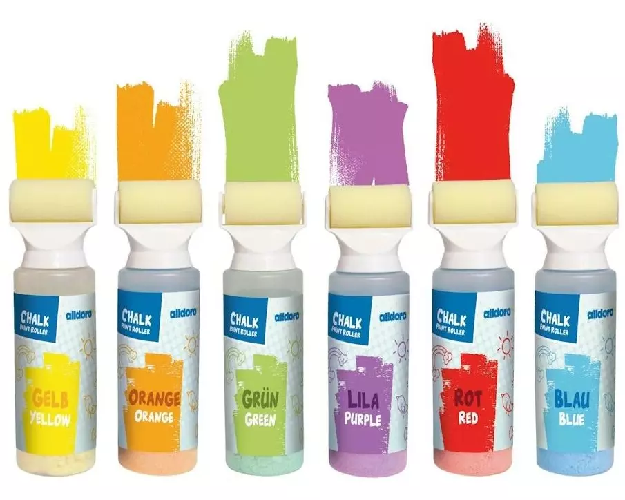 alldoro Chalk Paint Roller 6-tlg. Set