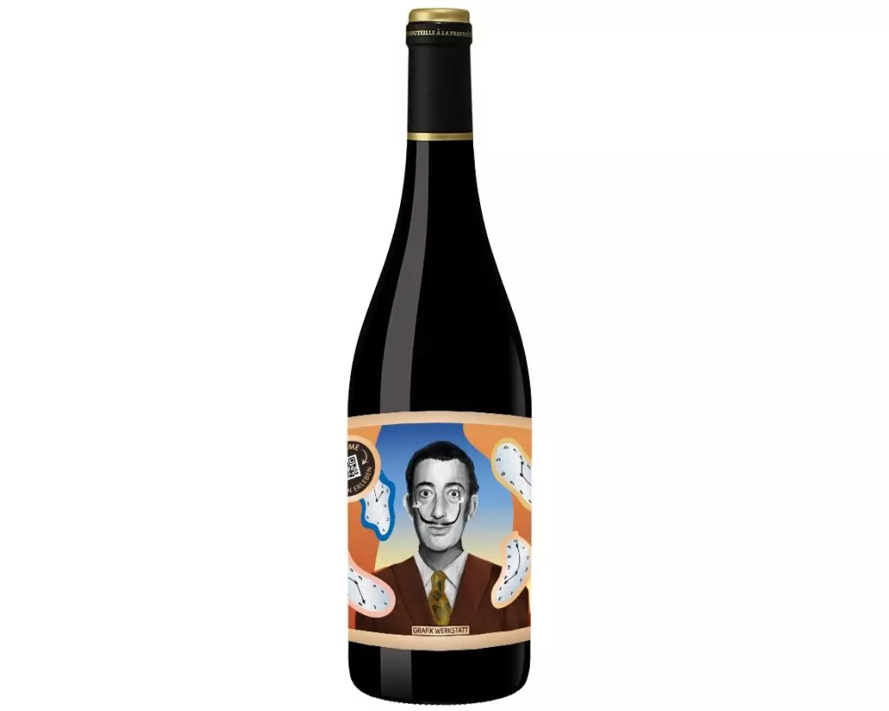 Grafik Werkstatt Rotwein Salvador Dalí