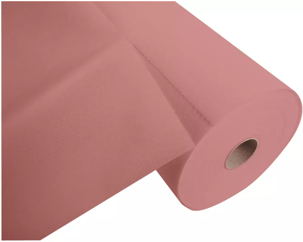 PRO nappe Tischläufer Tête-à-tête, Rolle, 40 x 4800 cm, Altrosa