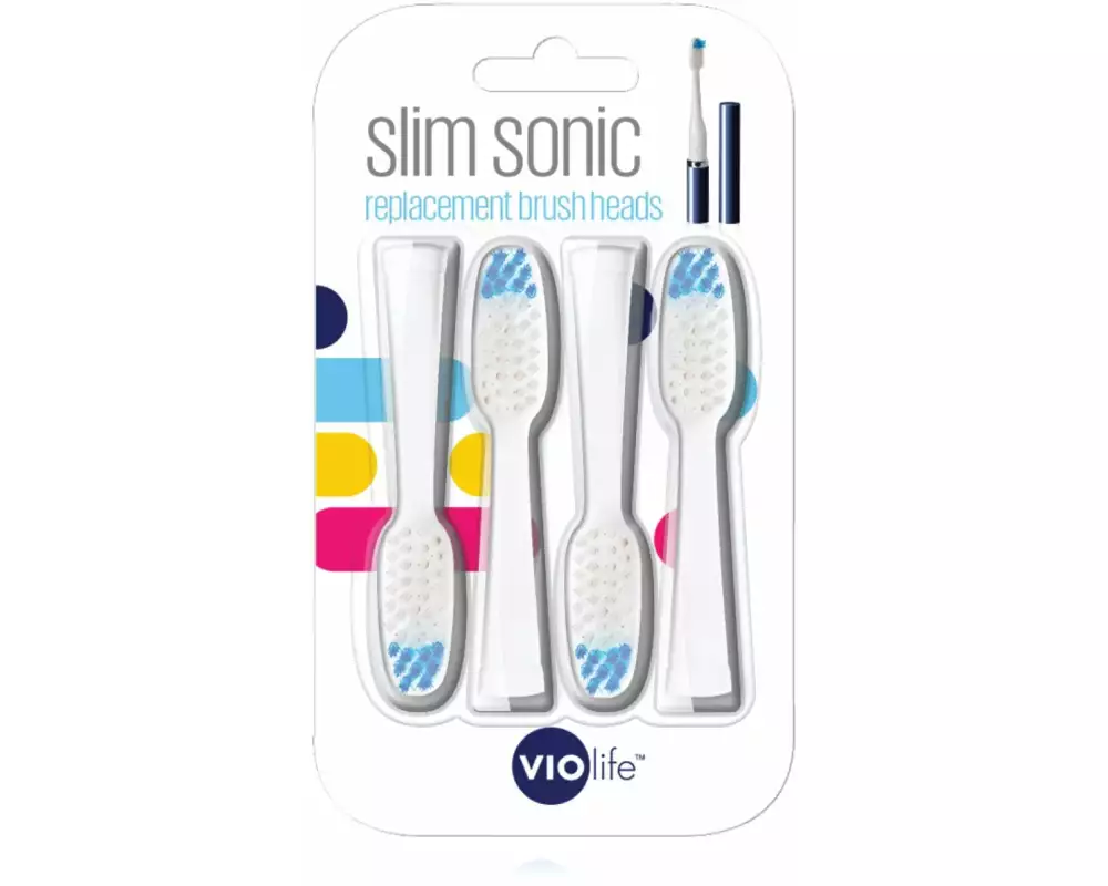 Smile4Life Zahnbürstenkopf Slim Sonic 4 Stück