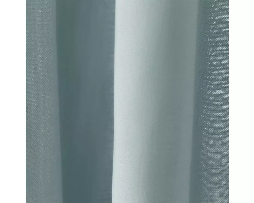 Urbanara Vorhang Solana Helles, Grüngrau, 140 x 245 cm