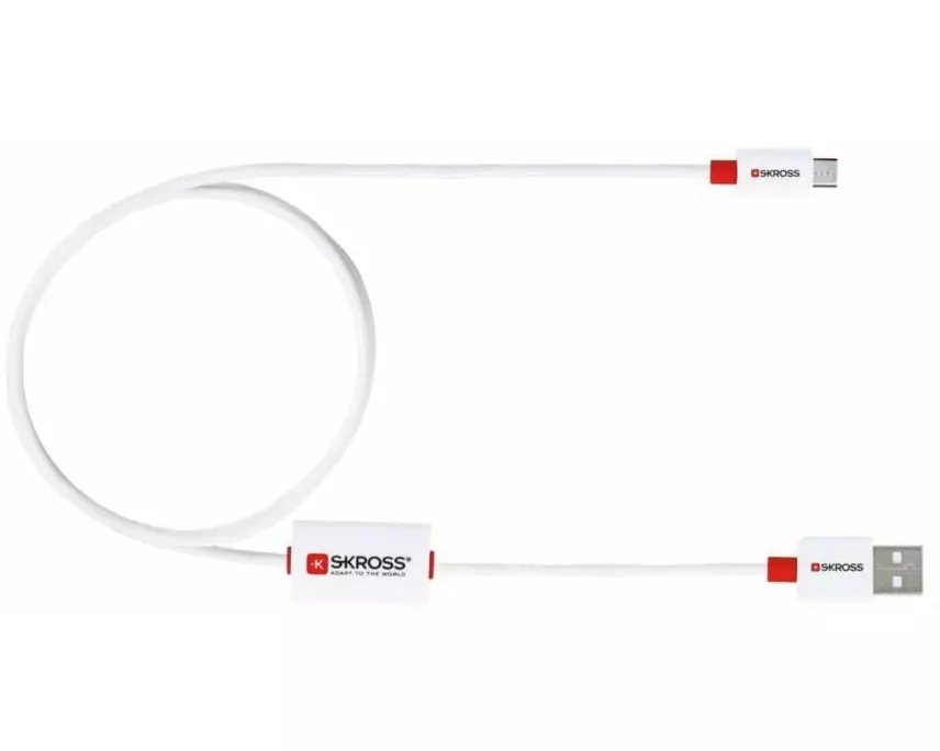 SKROSS BUZZ Alarm Cable Charge'n Sync USB A - Micro-USB B 1 m