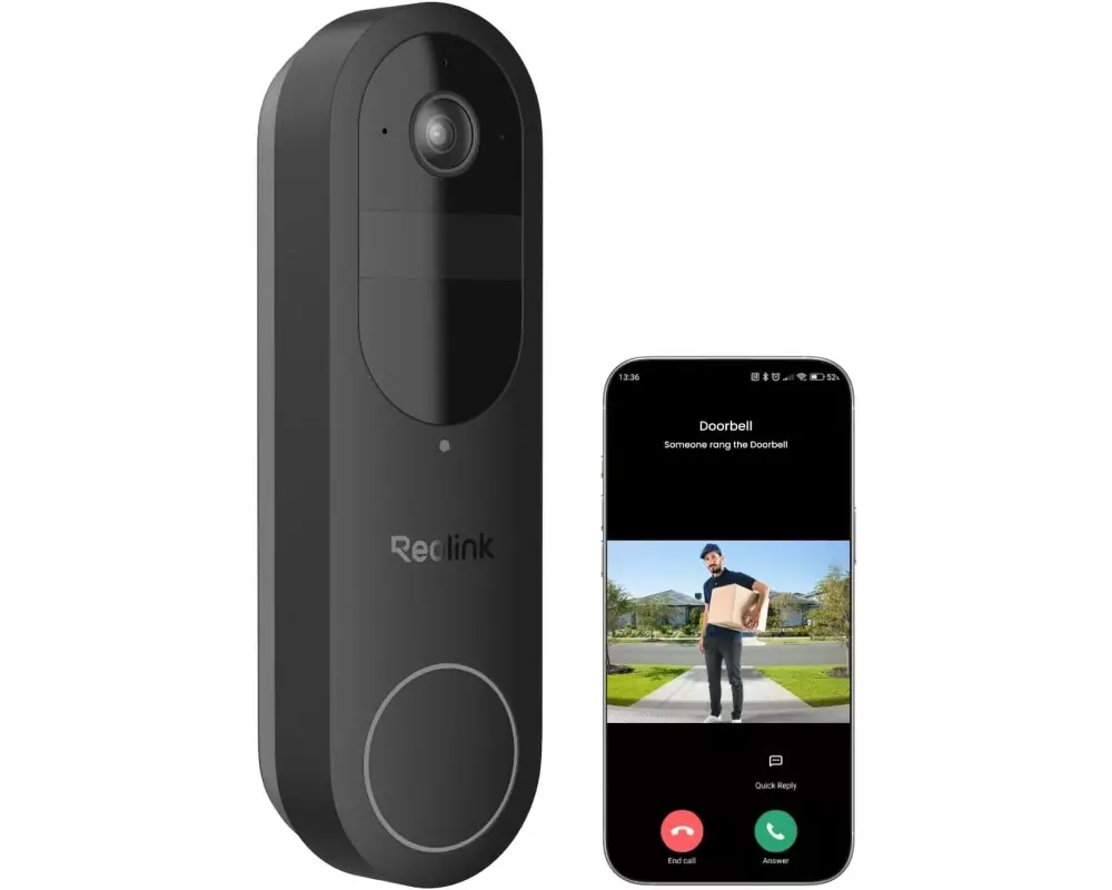Reolink D340B 2K+ WiFi Video Doorbell