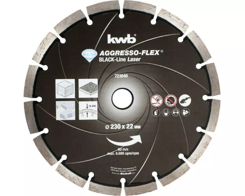 kwb Trennscheibe Black-Line Diamant 230 mm