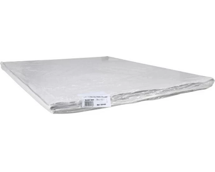 PRO nappe Tischdecke 200 Stück, 70 cm x 110 cm, Weiss