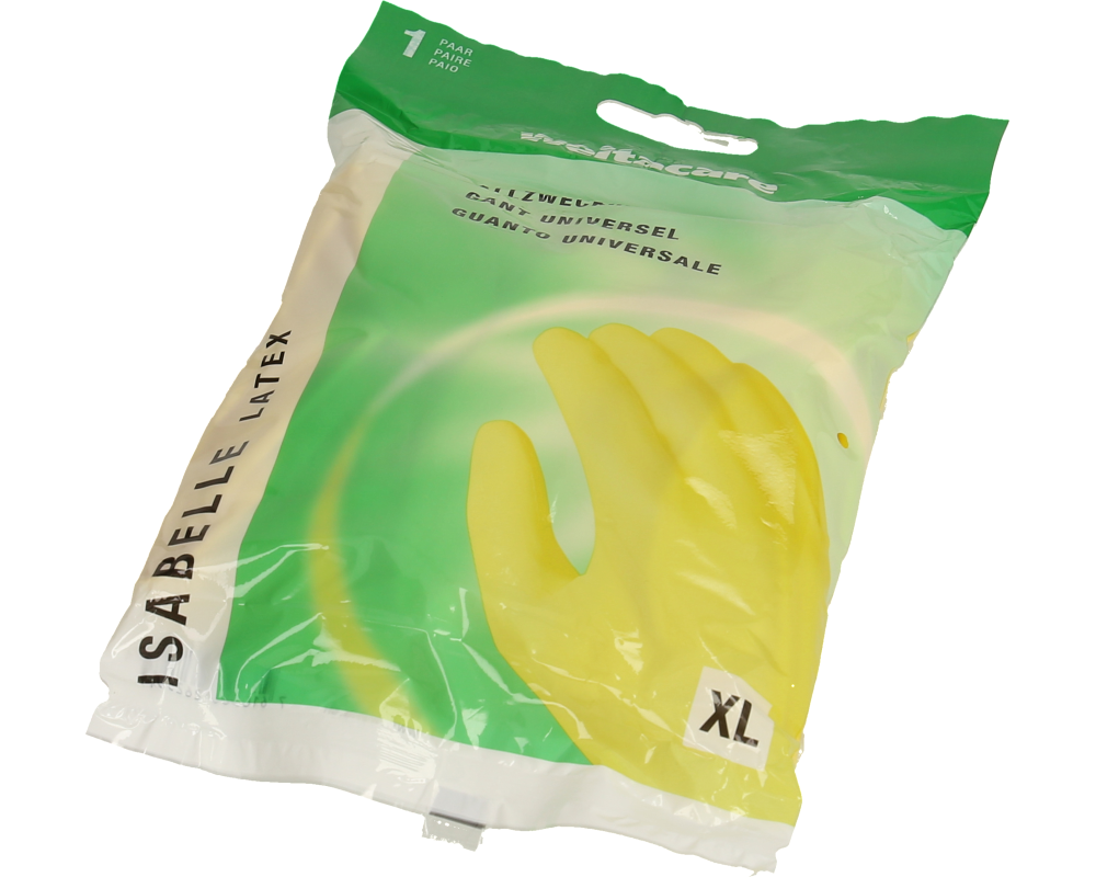 WEITA Allzweckhandschuh Latex XL RF-1 / 262591 gelb