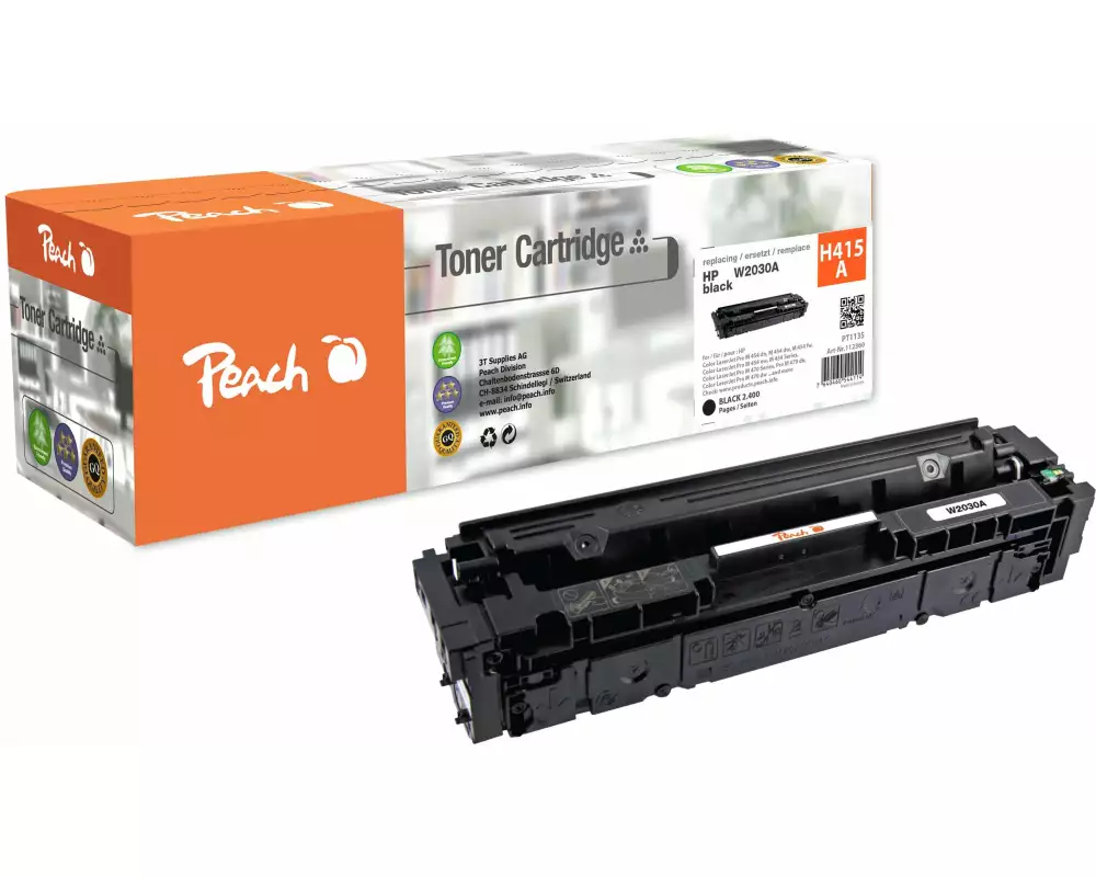 Peach Toner HP Nr. 415A / W2030A Black