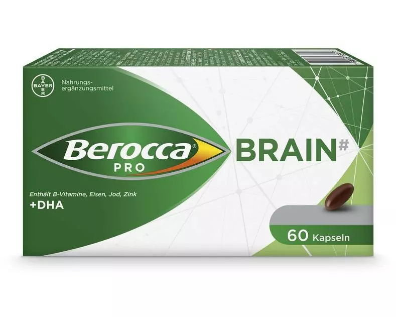 Berocca Kapsel PRO Brain 60 Kapseln