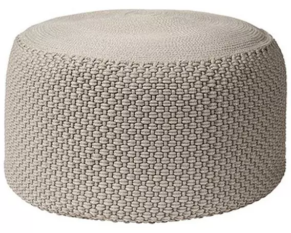 pad Sitzpouff Sand, 65 x 40 cm