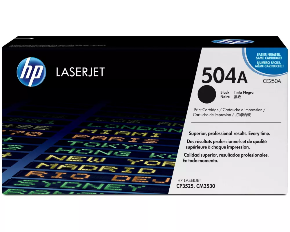 HP Toner Nr. 504A (CE250A) Black