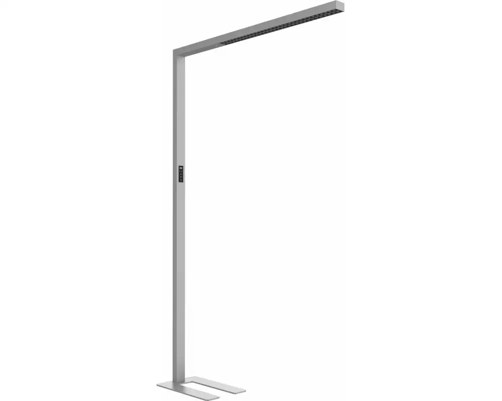 Hybriqs Bürostehleuchte Hybrid Light Four HCL, Silber