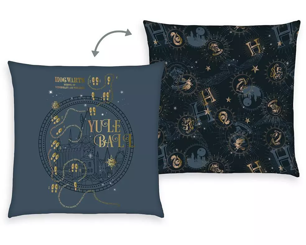 Herding Kissen Harry Potter 40 x 40 cm, Grau/Schwarz