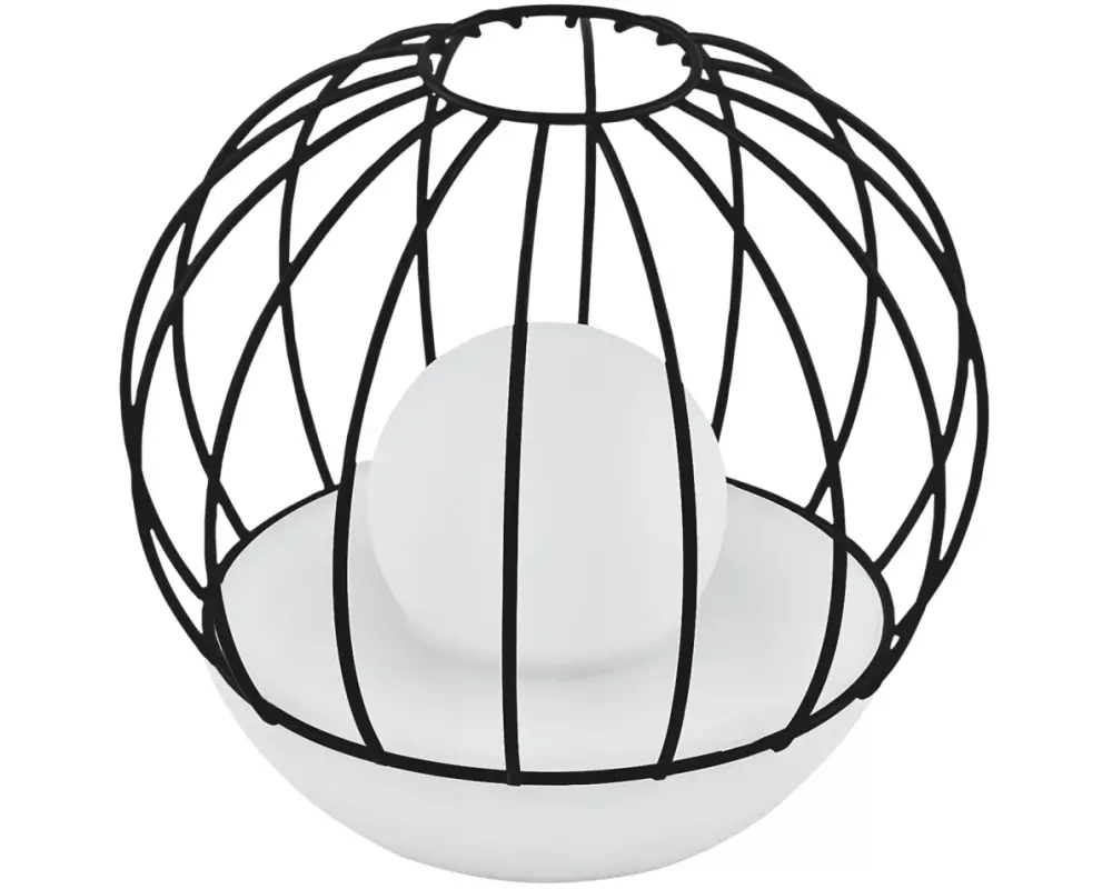 EGLO Leuchten Gartenlicht Solar RGB, Schwarz/Weiss