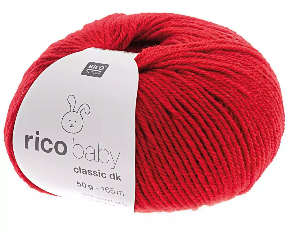 Rico Design Wolle Baby Classic DK 50 g Rot