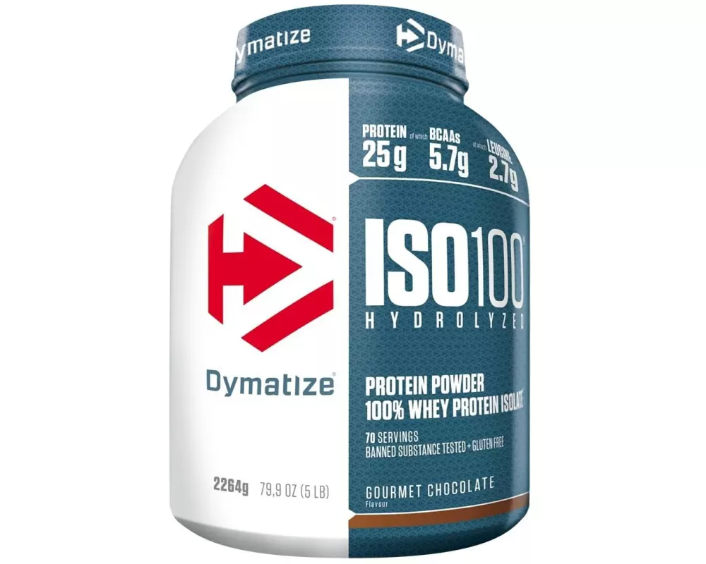 Dymatize Pulver ISO 100 Hydrolyzed Schokolade 2264 g