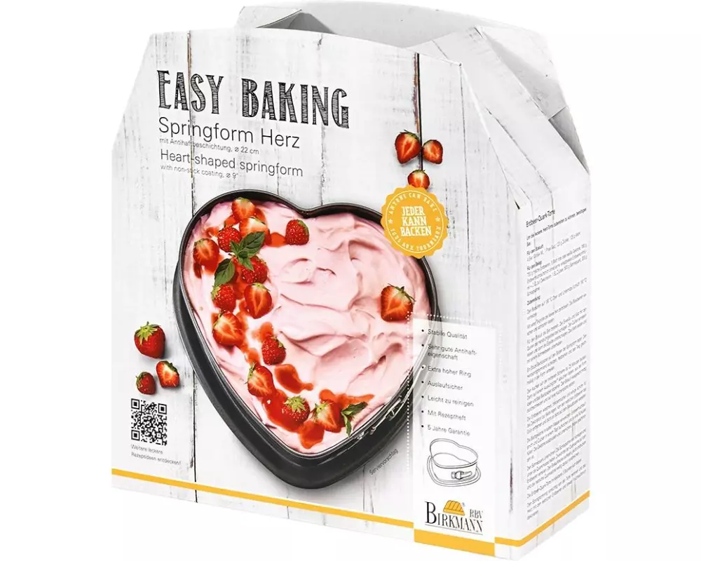 RBV Birkmann Springform Herz 22 cm