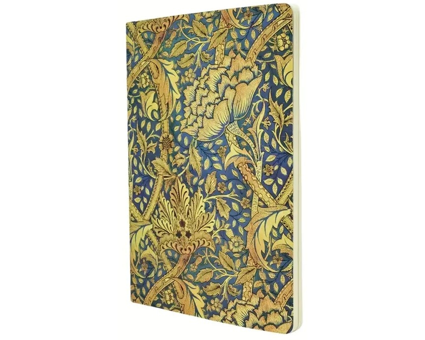 PAPERBLANKS Notizheft A4 CBD6297 Morris Windstoss dot 80 S.