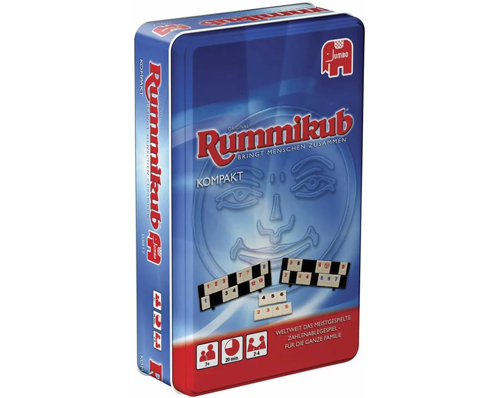 Jumbo Original Rummikub kompakt in Metalldose