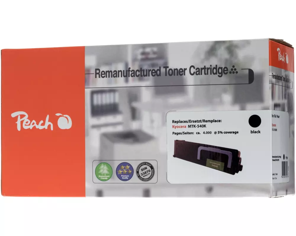 Peach Toner Kyocera TK-540K Black