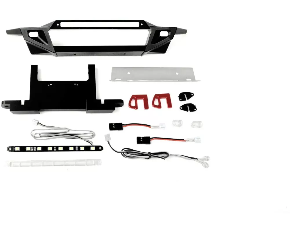 RC4WD Front Stossstange mit LED's, Metall, TRX-4 Bronco 21