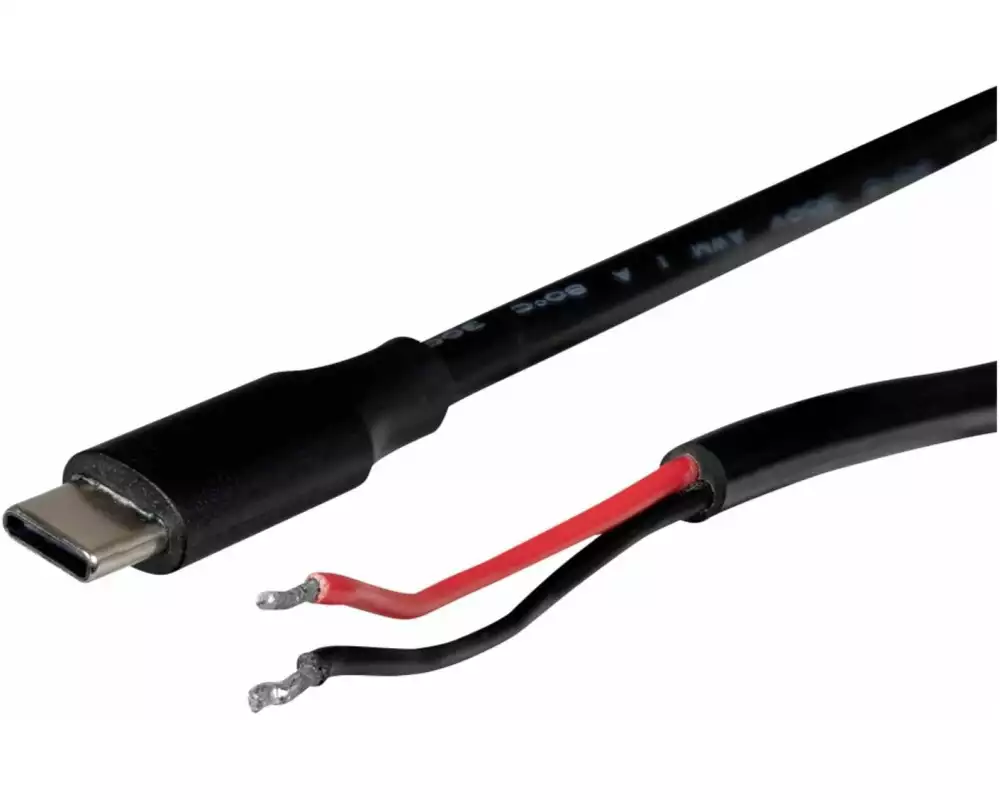 jOY-iT Strom-Kabel USB-C - Offen 1 m