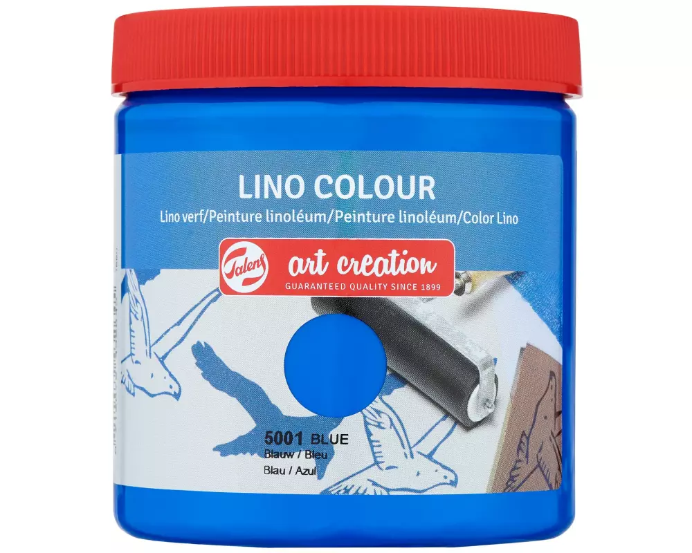 Talens Linoldruckfarbe 250 ml, Blau
