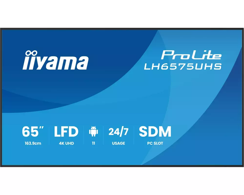 iiyama Public Display ProLite LH6575UHS-B2AG 64.5 "