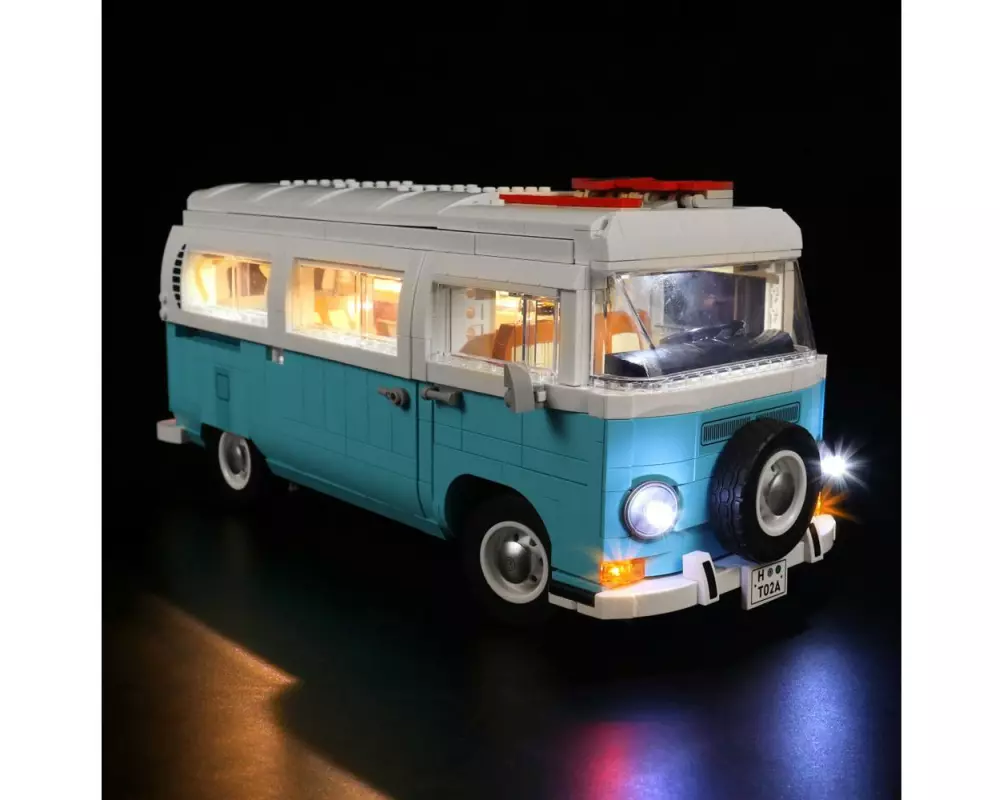 BrickBling VW Camper (10279) mit Fernbedienung