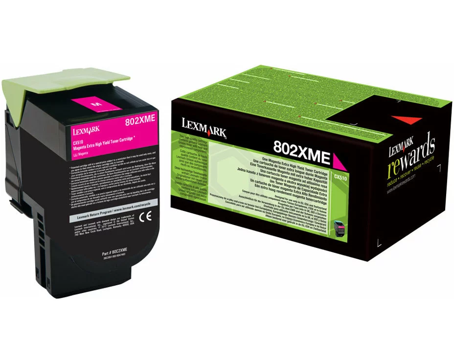 Lexmark 802XME Toner magenta Std Capacity 4.000 pages corporate