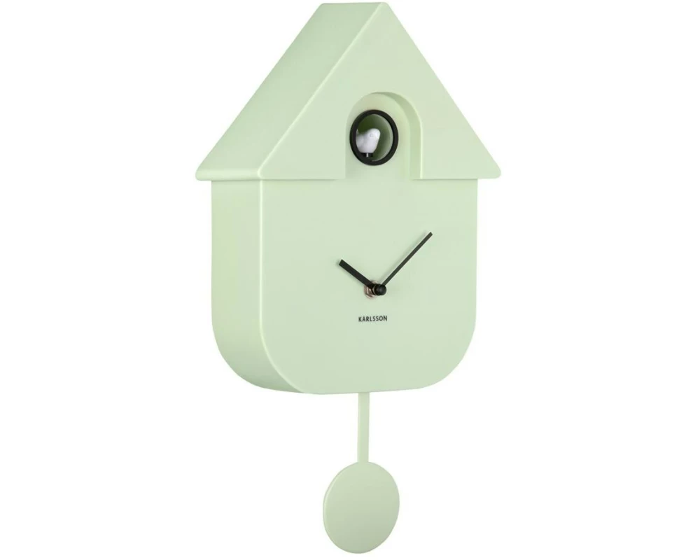 KARLSSON Wanduhr Kuckuck Soft Green