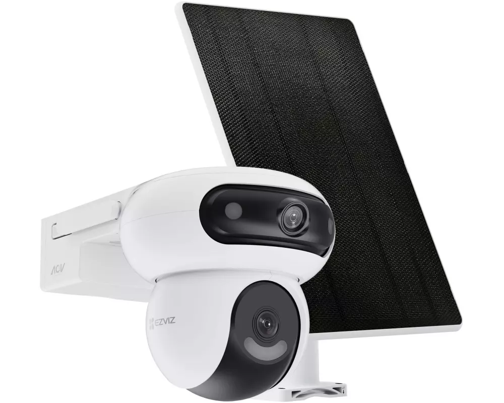 EZVIZ Netzwerkkamera HB90 Dual PT Kamera + Solar Panel (mit AOV)
