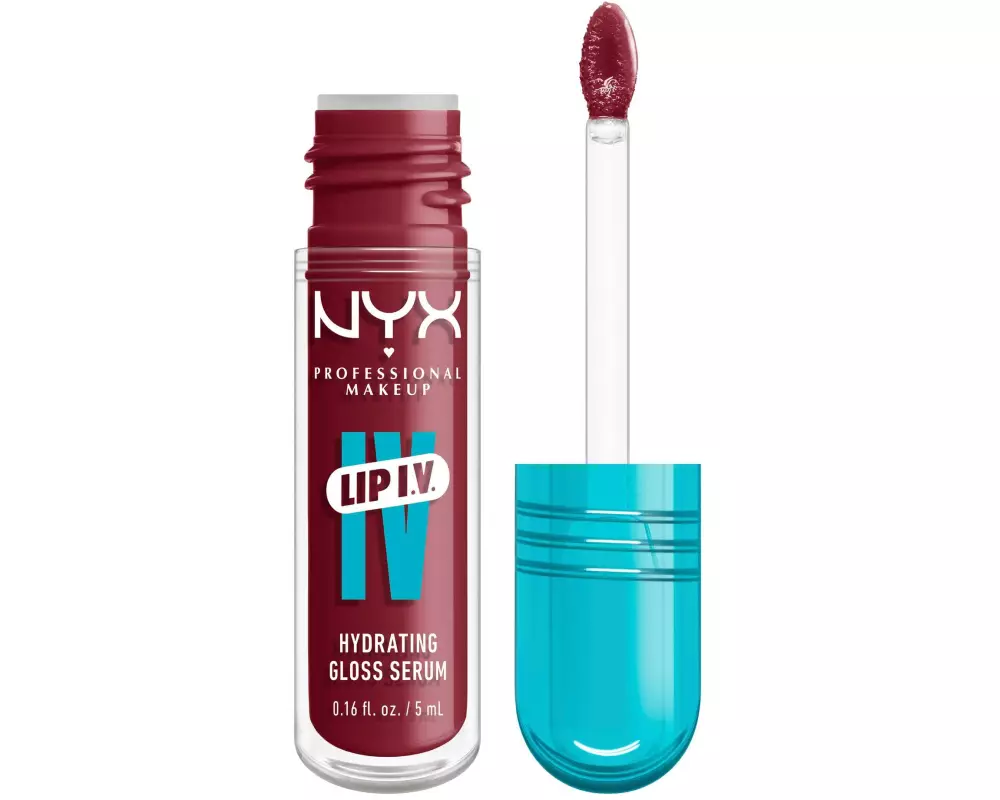 NYX Professional Makeup Lip Gloss IV Serum feuchtigkeitsspendender Bubblegum Burst