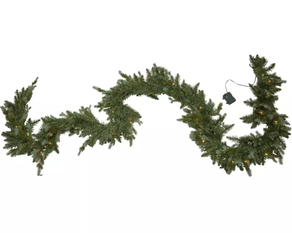 Star Trading Girlande LED Greyland, 300 cm, Grün