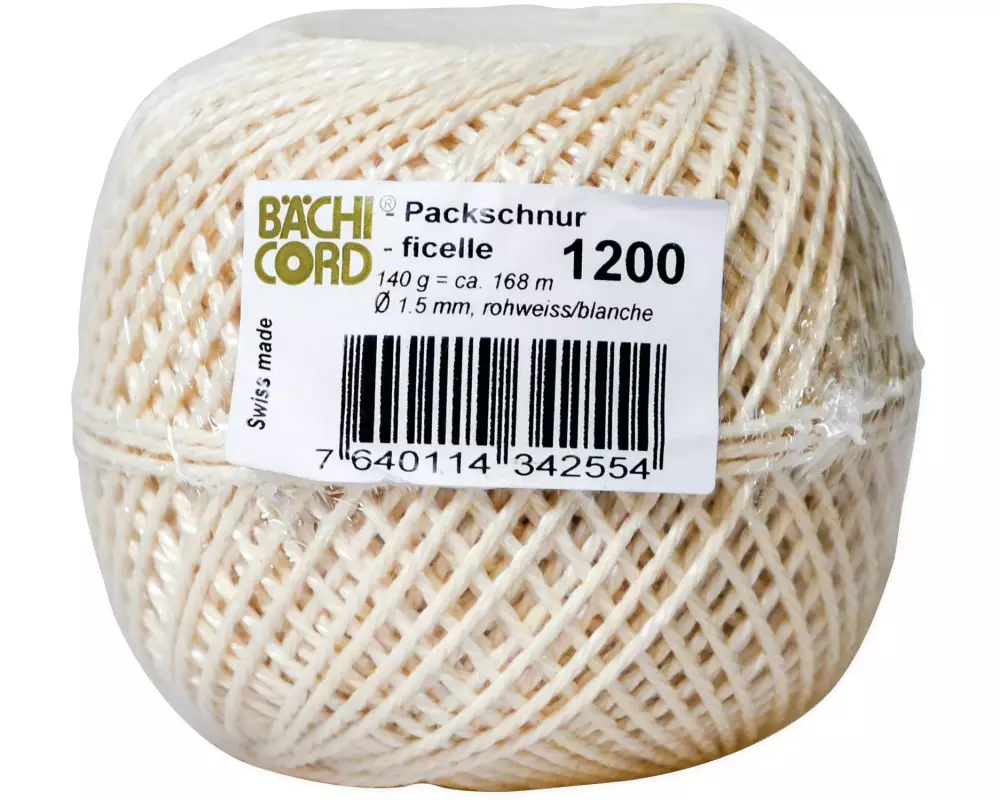 Baechi Cord Schnur Ø 1.5 mm, 168 m
