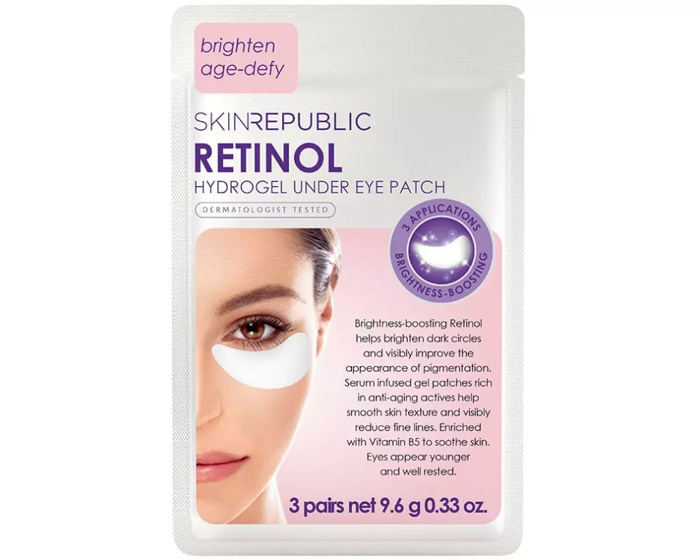 SkinRepublic Augenmaske Retinol 6 Stück