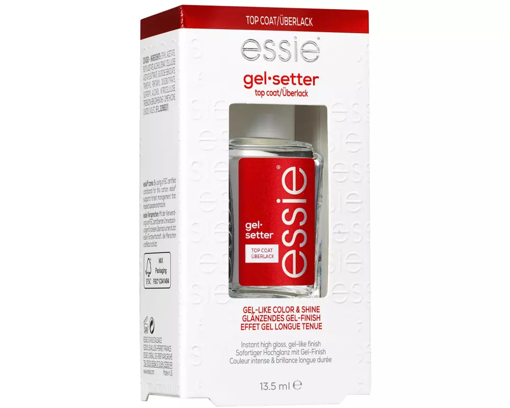 essie Topcoat Überlack Gel Setter Transparent