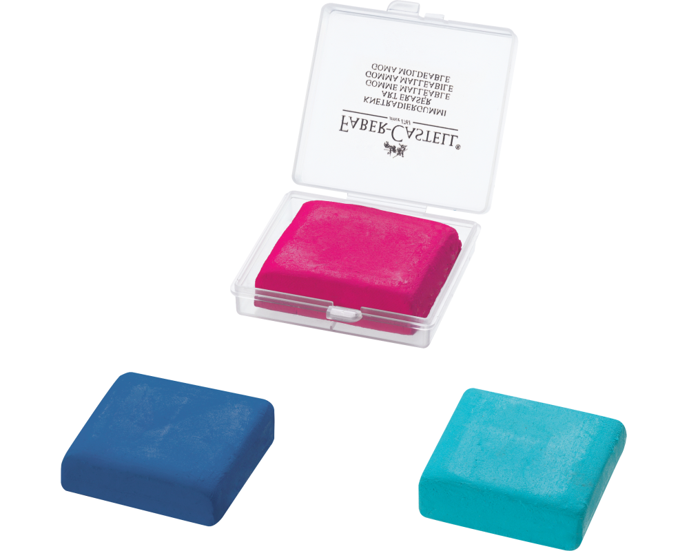 FABER-CASTELL Radierer Art Eraser 127124 farbig assortiert