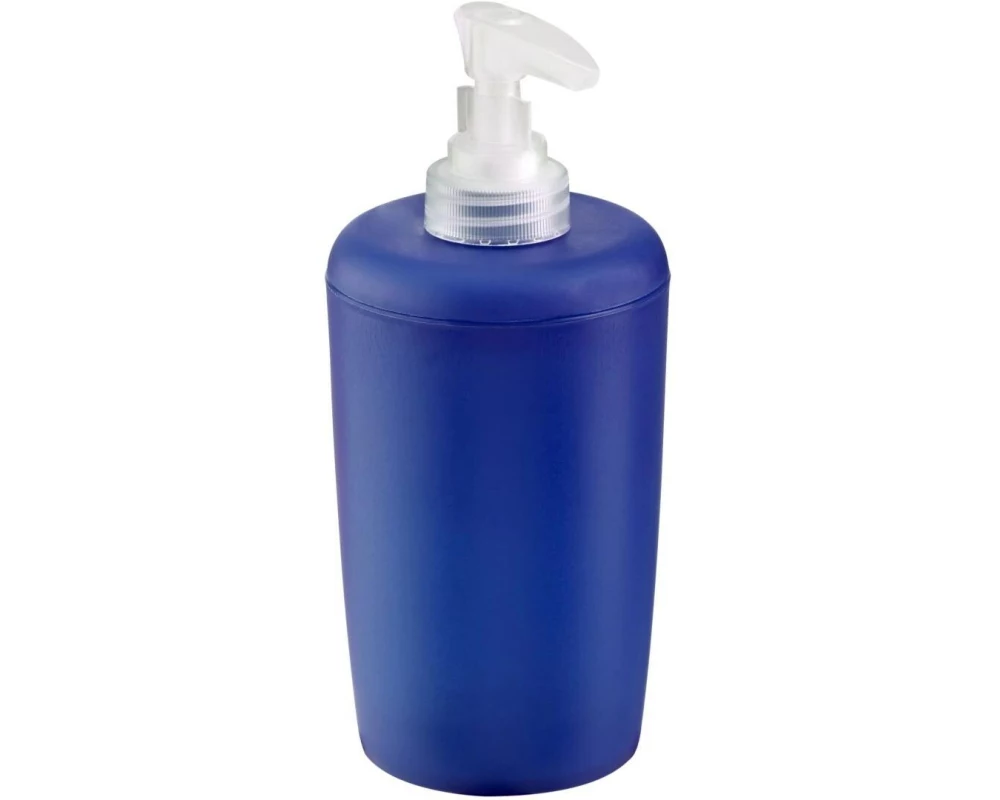 diaqua Seifenspender Trend Frosted 400 ml, Blau/Transparent