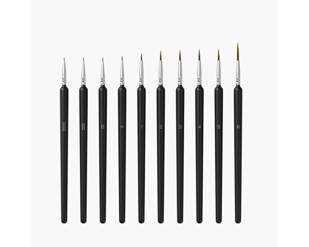 LOKLIK Pinselset 10 Stück (0-6)