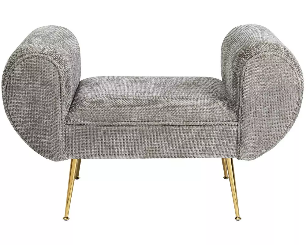 Kare Sitzbank Trono 100 cm, Grau