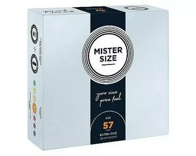 MisterSize Kondome 57 36 Stück