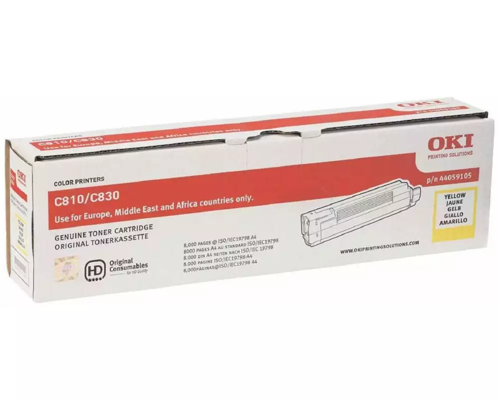 OKI Toner 44059105 Yellow