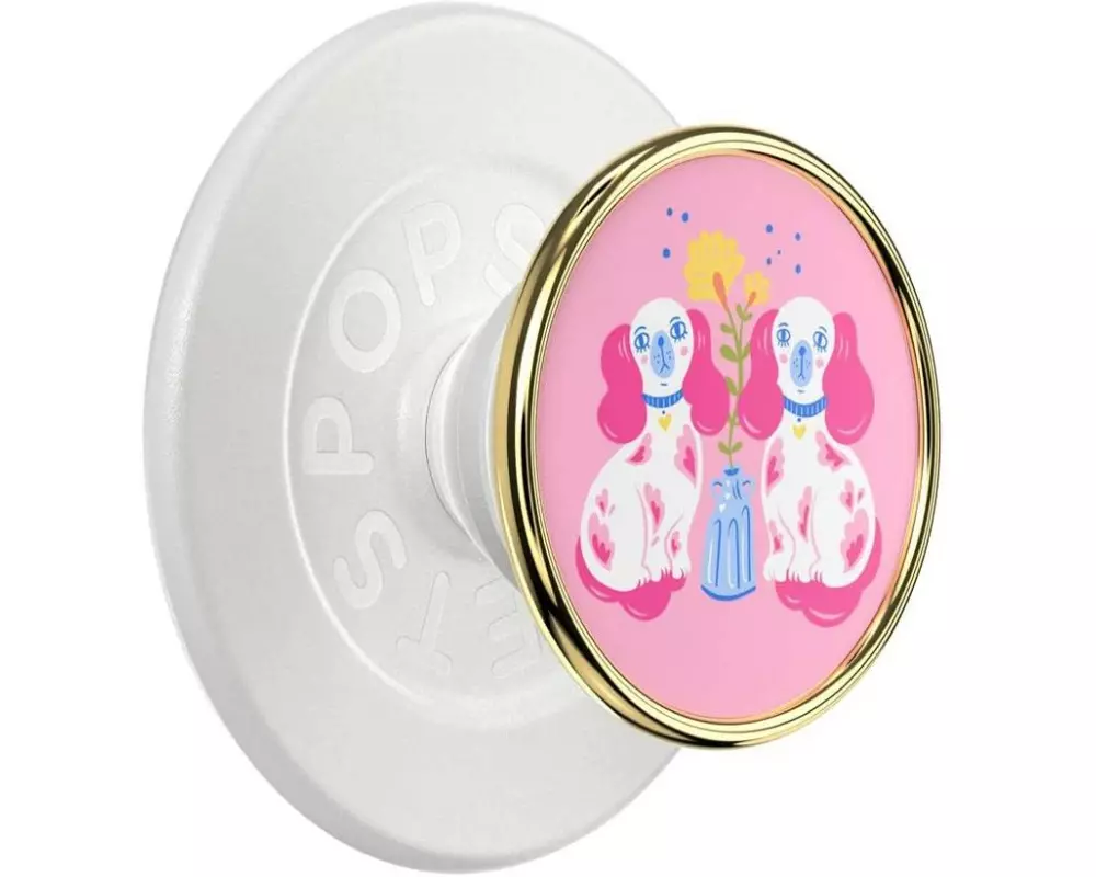 PopSockets Halterung Enamel Staffordshire Furries MagSafe